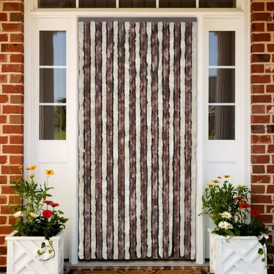 Immagine prodotto di The Living Store Tenda zanzariera Beige e marrone chiaro 90x200 cm in ciniglia