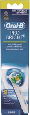 Produktbild von Braun Oral-B EB18-2 3D White Replacement Rechargeable Toothbrush Heads (Pack of 2)
