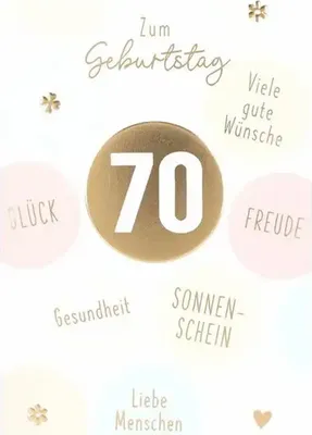 Immagine prodotto di Biglietto pieghevole "Kunterbunt", motivo 56, Depesche