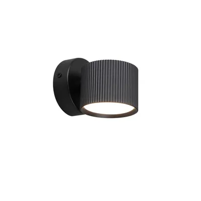 Produktbild von MasterLED Wandlampe GX53 - Schwarz - Moderne Innenleuchte aus Stahl und Aluminium - Elegant und funktional