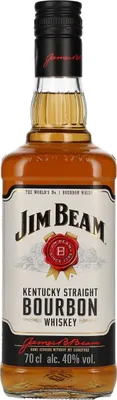 Image de Jim Beam White Bourbon Whiskey 0,7 L