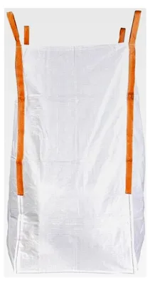 Produktbild von 5 Stück Extra hoher Big Bag 90x90x190cm | stabiler Big Bag 1.75m³ | mit 4 Hebeschlaufen