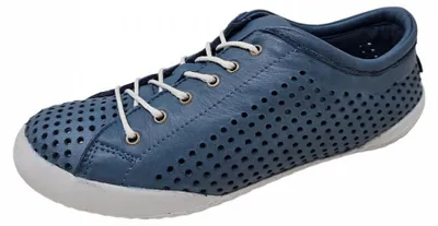 Zdjęcie produktu dla Andrea Conti sportowe sznurowane buty w kolorze niebieskim, rozmiar 36