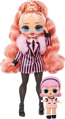 Produktbild von L.O.L. Surprise! OMG Winter Chill Big Wig and Madame Queen, Modepuppe, Weiblich, 4 Jahr(e), Mädchen, Mehrfarbig