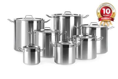 Obrázok produktu pre HENDI Hrniec na varenie, vysoký - s pokrievkou, Profi Line, 95L, 500x(H)500mm