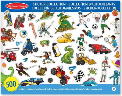 Produktbild von Melissa & Doug Aufkleberkollektion Blau