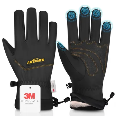 Produktbild von Winterhandschuhe – Wasserdicht und warm für Skifahren und Radfahren