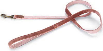 Produktbild von Designed by Lotte Velura - Hundeleine - Samt - pink - 120cmx15mm