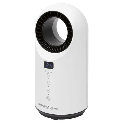 Produktbild von ProfiCare® 2in1 - Keramik-Heizlüfter & Tischventilator | leise, effizient & vielseitig | Heizlüfter klein mit 2 Heizstufen | Heizlüfter leise mit digital einstellbarer Raumtemperatur | PC-HL 3086
