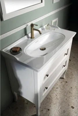 Zdjęcie produktu dla Umywalka ceramiczna STELLA 90x46,5cm, biała