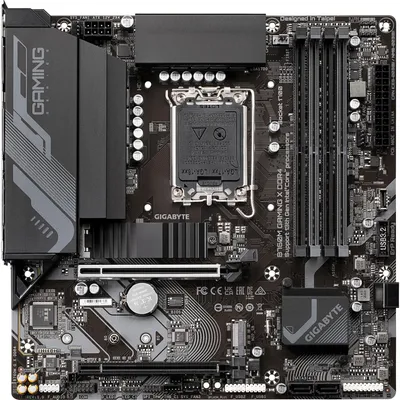 Zdjęcie produktu dla Gigabyte B760M Gaming X DDR4 (B760,S1700,mATX,DDR4)