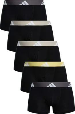 Produktbild von Adidas 5er-Pack Active Flex Baumwoll-Boxershorts, Schwarz L