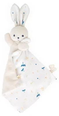 Productafbeelding van Kaloo Knuffeldoekje Konijn - wit pluche knuffeldoekje, cadeau voor baby's