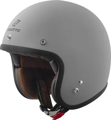 Produktbild von Bogotto H541 Solid Jethelm, grau matt, M