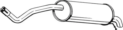 Produktbild von BOSAL 227-051 Endschalldämpfer