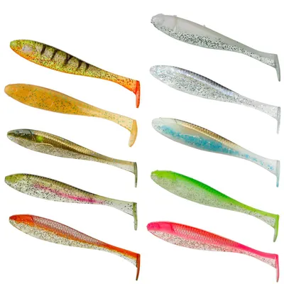 Produktbild von Illex Magic Slim Shad 6,5cm 2,1g - 7 Gummifische, Illex Farben:Magic Perch