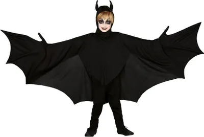 Produktbild von Halloween Fledermausflügel Kostüm 7-9 Jahre