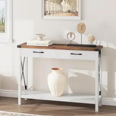 Image de Meuble de rangement - Armoire - Commode - Buffet - Meuble de buffet - Design industriel, modèle étroit