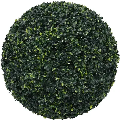 Immagine prodotto di vidaXL Bosso artificiale con luci LED 2 pz. Verde 52 cm