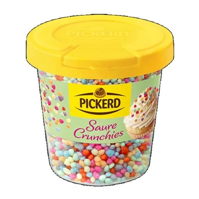Produktbild von PICKERD Saure Crunchies 110 g - Zucker-Streusel sauer (bunt)