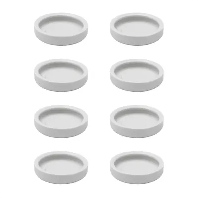 Produktbild von WAGNER QuickClick® Kunststoffgleiter HYPER - 8er-Set Ersatzgleiter Ø 17 mm - für Basis Ø 17 mm - DE Ware - 15833600