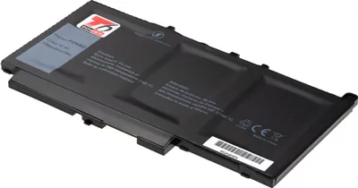 Produktbild von T6 Power Akku für Dell Latitude E7470, Li-Poly, 11,1 V, 3300 mAh (37 Wh), schwarz