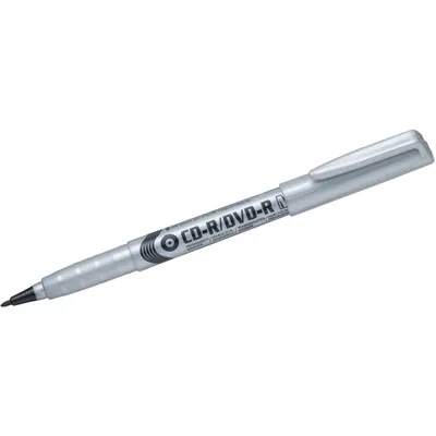 Produktbild von Pentel Permanent-Folienmarker CD/DVD Schwarz NMS51