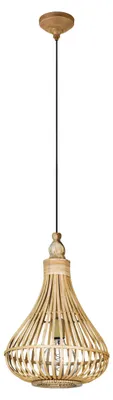 Image de EGLO Lampe à suspendre AMSFIELD Marron 49772