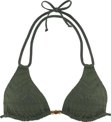 Produktbild von LASCANA Triangel-Bikini-Top Omara oliv Größe 44 Cup C/D