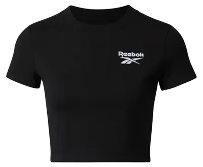 Immagine prodotto di REEBOK - T-shirt donna crop con logo  - Taglia M