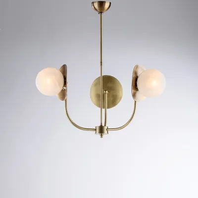 Image de Selene Lustre Contemporain Bronze 3 Lumières E14