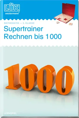 Produktbild von LÜK. Supertrainer Rechnen bis 1000
