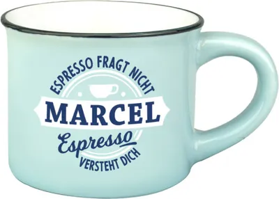 Produktbild von Persönliche Espressotasse Mokkatasse - Marcel