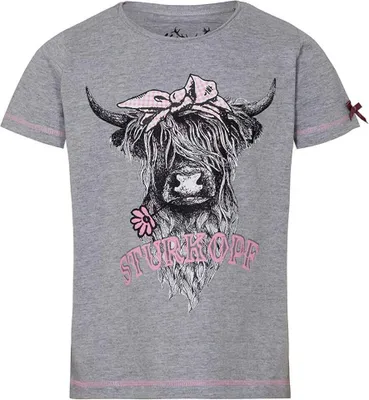 Produktbild von T-Shirt Quentaya Kids grau 110