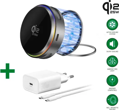 Immagine prodotto di Caricabatterie MagSafe 4Smarts con raffreddamento