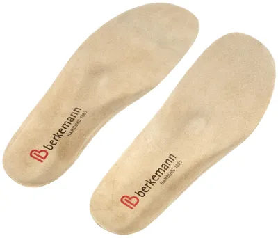 Image de Semelles intérieures pour hommes Berkemann, modèle Basel, avec semelle intérieure en mousse souple, couleur beige naturel, taille 45 1/3 (Europe)