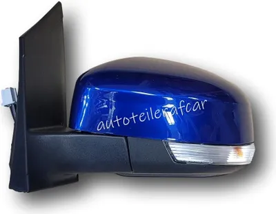 Produktbild von Außenspiegel Spiegel links elektrisch für Für FORD FOCUS II MK2 2008 - 10 blau