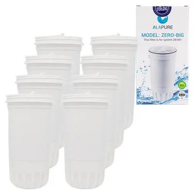 Immagine prodotto di Filtri per l'acqua Alapure, compatibili con ZeroWater CWF1003, confezione da 8