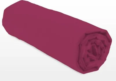 Produktbild von Spannbettlaken 90x190+25 cm, Fuchsia, 100% Baumwolle, LOVELY HOME LH71617