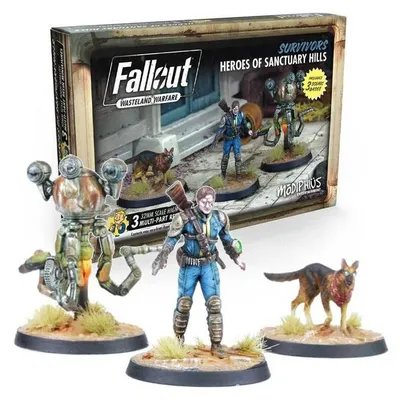 Produktbild von Asmodee Fallout : Wasteland Warfare - Survivors: Heroes of Sanctuary Hills, Brettspiel, 14 Jahr(e)