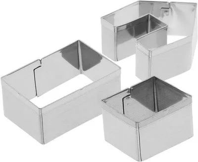 Obrázok produktu pre Sada 3D foriem na vianočné cukrovinky z nehrdzavejúcej ocele