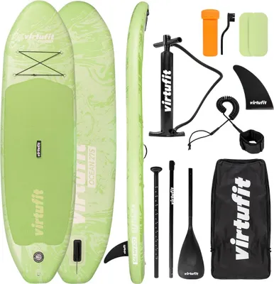 Produktbild von VirtuFit Supboard Ocean 275 Blattgrün mit Zubehör