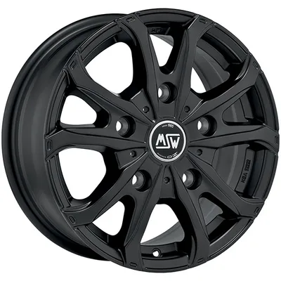 Produktbild von Alufelge Msw Msw 48 Van 6.5X16 5X160 Et 60 Matt Black
