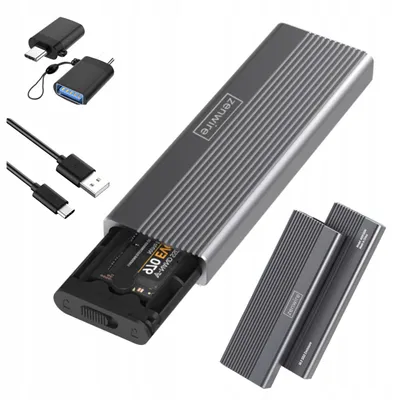 Produktbild von Skriňa SSD m2 SATA NGFF USB-C USB 3.0 USB 3.0 nosič diskov m.2 adaptér