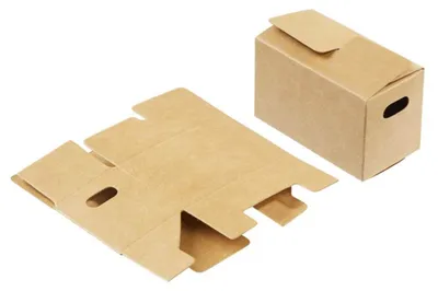 Produktbild von Miniatur Umzugs-Kartons, braun, 3 Stück - Wichtel- und Puppenstube