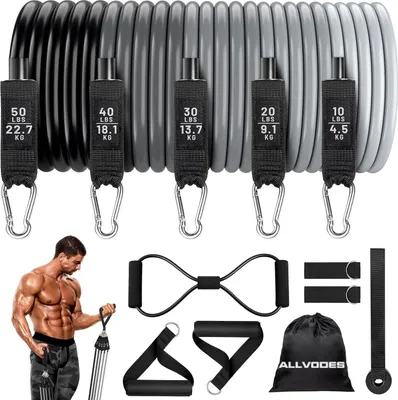 Produktbild von INF 150lb Widerstandsbänder-Set für Krafttraining und Muskelaufbau