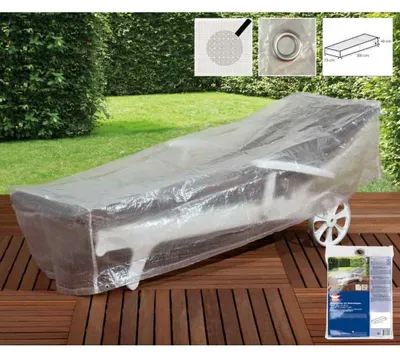 Zdjęcie produktu dla Pokrowiec ochronny Wehncke na leżak ogrodowy - 200x75x45 cm; 79264