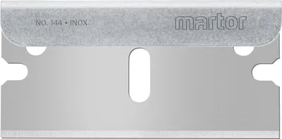 Produktbild von MARTOR 10 x BÜGELKLINGE, Rostfreie Ersatzklingen Schaber, 19,3 mm, Scharf, Im Magazin, 1-fach Nutzbar, Stahl, NR. 44
