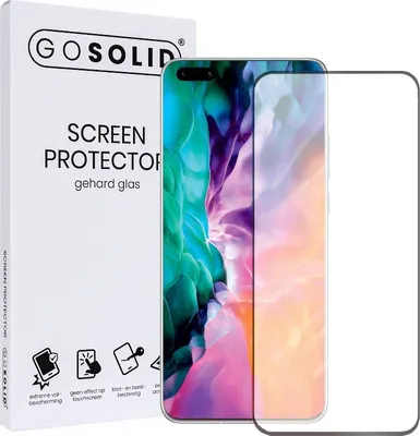 Produktbild von GO SOLID! Displayschutzfolie für OnePlus 8 gehärtetes Glas