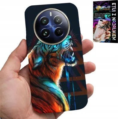 Produktbild von Hülle für Realme 12 Pro+ – Tygrys: Gehäuse mit Herrenmustern